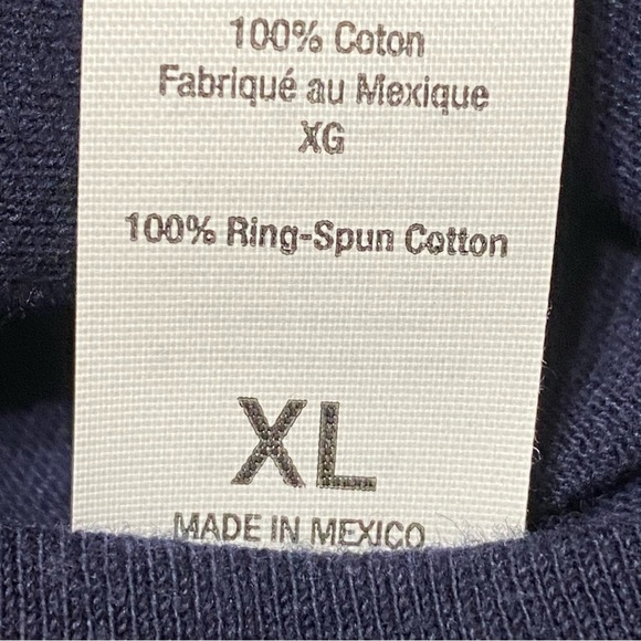 Casa Azul Tequila Promo T-Shirt XL Blue Cotton Logo Graphic Tee - Picture 5 of 6